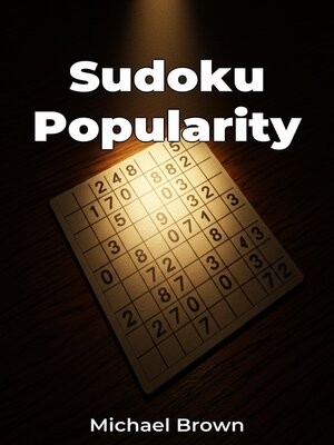 cover image of Sudoku Popularity